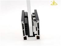 Производитель Zhl,10 + 10 Мм,Алюминиевый Защитный Поручень,Бескаркасный U-канальный Зажим Для Перил Из Закаленного Стекла